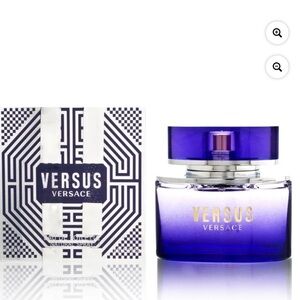 Versace Blue-Purple Gradient Versus Eau de Parfum Bottle